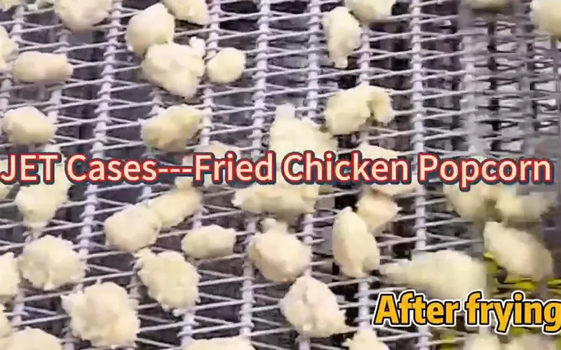 JET IQF Solutions: Locking in the Crispness of Fried Chicken Popcorn for Global Markets